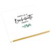 Andaz Press Personalized Minimal Eucalyptus Leaf Bachelorette Party Scrapbook Notebook Photo Keepsake Guest Book for DIY Photo Album Memory Book Gift for The Bride to Be 120 Pages 8.5 x 8.5-Inches view 1