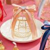 Gold Vintage Retro Bird Cage Candy Boxes Baby Shower Favor Gift Box Mini Metal for Guests Party Birthday Souvenir Material (6,10PCS) view 4