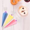 2Pcs Cream Icing Piping Nozzle Tip Stainless Steel,Long Puff Nozzle Tip with 50Pcs Disposable Pastry Piping Bags Cupcake and Puff Filling Kit Decorating Tool Supplies view 4