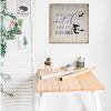 Aihesui Wood Signs Wall Hanging Wall Decoration You Say Witch Like Its a Bad Thing Sign for Living Room Kitchen Batheroom Bedroom Office School 16x16inch white-style1 view 3