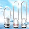 Floor Bladeless FanTower Fan, with Remote ControlPurification Fan, Heating FanVertical Fan LED Display with Auto Off, 8Speeds, 7H Timer, for Bedroom Living Rooms Table Office Desktop view 3