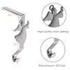 Christmas Stocking Holder for Mantle Set of 8, Reusable Christmas Stocking Hooks, No-Damage Xmas Hanger for Fireplace mantle Grip Stand Christmas Decoration Ornaments Hanging Sliver Shelf Floor view 2