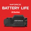 Inforce WILD1 Pistol Mounted Light 500 Lumens White Light, Black Body view 2