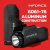 Inforce WILD1 Pistol Mounted Light 500 Lumens White Light, Black Body view 3