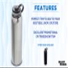6 Stainless Steel Vacuum Water Bottles Set, 41 oz. - Double wall - Silver view 2
