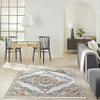 Nourison Home Geneva Multicolor 4' x 6' Area Rug, Traditional, French Country, Easy Cleaning, Non Shedding, Bed Room, Living Room, Dining Room, Kitchen, (4' x 6') view 4