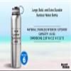 6 Stainless Steel Vacuum Water Bottles Set, 41 oz. - Customizable Text, Logo - Double wall - Silver view 4