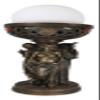 Ebros Sacred Lunar Moon Cycle Triple Goddess Maiden Mother Crone Triune Oracle Sculptural Desktop Table Ball Globe Lamp Triology of Feminism Dianic Wiccan Cosmic Trinity Home Lighting Accent view 3