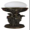 Ebros Sacred Lunar Moon Cycle Triple Goddess Maiden Mother Crone Triune Oracle Sculptural Desktop Table Ball Globe Lamp Triology of Feminism Dianic Wiccan Cosmic Trinity Home Lighting Accent view 4