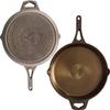 Backcountry Iron 10-1/4 Inch Smooth Wasatch Pre-Seasoned Round Cast Iron Skillet view 3