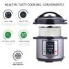 Wonderchef 6 Quart Indian Cooking Multi-use Programmable 7-in-1 Stainless Steel Pressure Cooker, Steamer, Yogurt Maker, Saut, Rice Cooker, Warmer and Slow Cooker; 6-quarts view 3