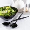 20 Piece Set of Novelty Serving Spoon & Spork Black for Dinner Parties, Wedding, Thanksgiving view 2