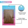 100 Pcs Resealable Mylar Bags, Gradient Color Food Storage Bags, Zip Bag Foil Bags Packaging Pouch for Food Storage, Sample, Small Business (Blue Pink, 4.7 X 7.1 Inch) view 4