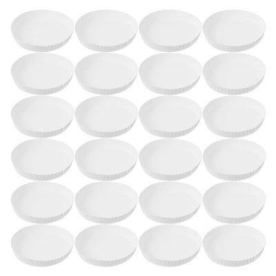 200pcs Disposable Lid for Cup Paper Made Cup Lids Excellent for Occasions