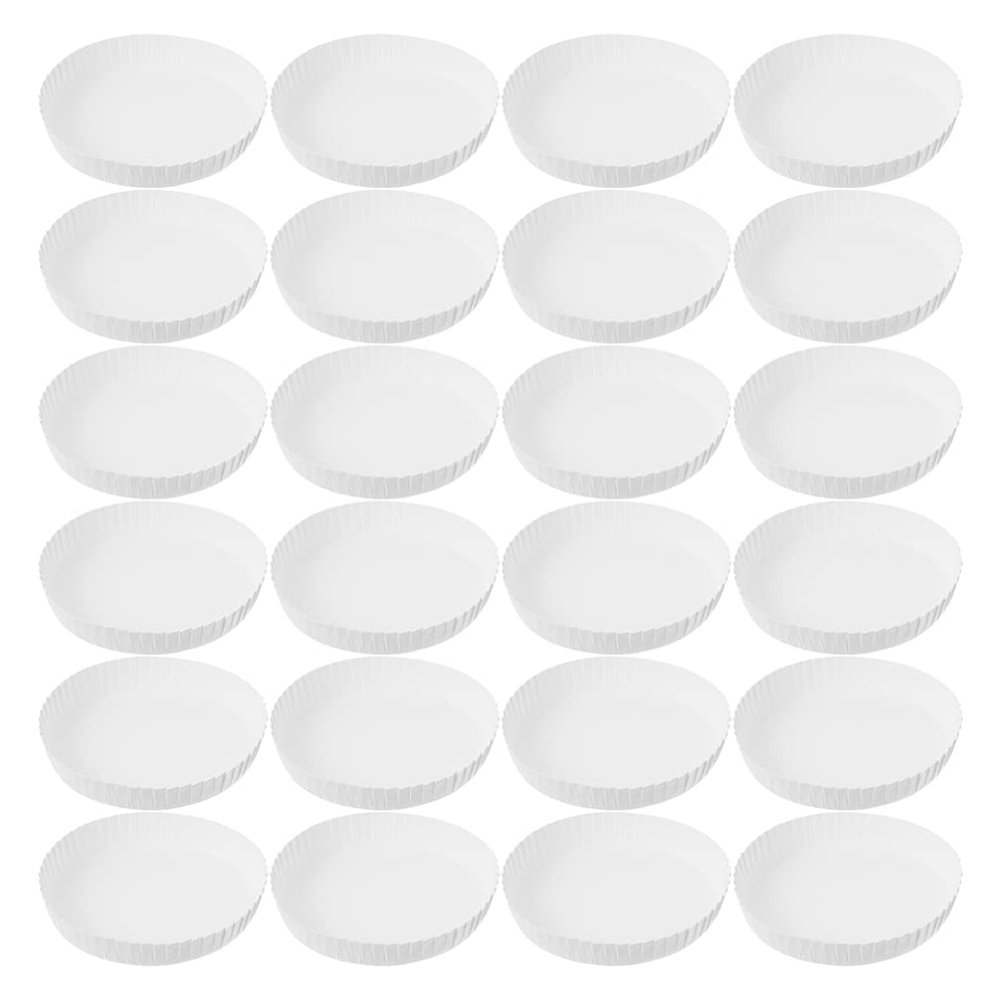 200pcs Disposable Lid for Cup Paper Made Cup Lids Excellent for Occasions