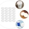 200pcs Disposable Lid for Cup Paper Made Cup Lids Excellent for Occasions view 4