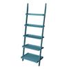 Allora Country Bookshelf Ladder in Blue view 1