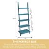 Allora Country Bookshelf Ladder in Blue view 2