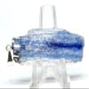 2PCs 55mm Blue Kyanite Blade Pendants Natural Sparkling Gemstone Crystal Mineral Silver Plated Point Specimens - Brazil view 1