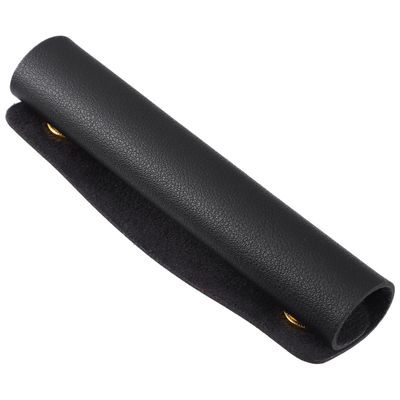 VALICLUD Pu Leather Luggage Handle Wrap Handbag Handle Cover Elastic Sleeve Bag Accessory Comfortable Grip Protector for Travel Bags 5.11X4.13In