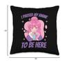 Anime Lover Apparel & Accessories I Paused Cute Anime Girl Funny Quote Throw Pillow, 16x16, Multicolor view 4