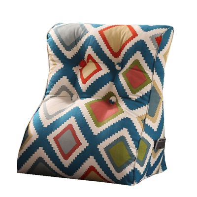 AYLYHD Reading Backrest Cushion for Reading Working Wedge Pillow Triangle Pillow, Waist Support Pillow Backrest Support Wedge Pillow (Color : A, Size : 55x60x30cm)