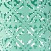 Baxton Studio Jamila Modern and Contemporary Aqua Finished Metal Outdoor Side Table view 4