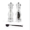 Peugeot Nancy Inch Salt & Pepper Mill Gift Set, Acrylic - With Stainless Steel Spice Scoop/Bag Clip (12 Inch) view 1