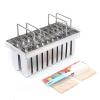 20/30PCS Stainless Steel Ice Pop molds,4 Different Shape Ice Pop Maker Ice Pop molds Ice Cream Maker Stainless Steel Ice Cream Pop Molds Frozen Ice Pop Maker Lolly Mould Ice Cream (20 PCS/Style A) view 1