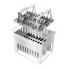 20/30PCS Stainless Steel Ice Pop molds,4 Different Shape Ice Pop Maker Ice Pop molds Ice Cream Maker Stainless Steel Ice Cream Pop Molds Frozen Ice Pop Maker Lolly Mould Ice Cream (30 PCS/Style C) view 3
