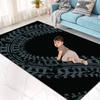 ZCVJPZHZMS Kids Play Area Rugs Grunge Black tire Track 3D Carpet Extra Large Rug Kids' Bedroom Playroom Nursery Dcor for Boys Girls, Learning & Playing 5x8 ft, 5 feet X 8 feet view 2