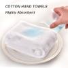 ALAZA Lavender Hand Towel Purple Decorative Towels for Bathroom Towels Luxury Absorbent 16x30 Inch view 3