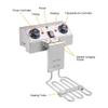 3400W MAX 110V 24.9QT/23.6L Stainless Steel Double Cylinder Electric Fryer, Electric Deep Fryers with Basket, Electric Turkey Fryers, Fryers with Baskets Electric, Electric Air Fryer view 4