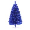 35 inches, Sapphire Blue Christmas Tree,ANXTO, Mini Artificial Christmas Tree Decorations Christmas Decorations for Home Christmas Ornaments Artificial Tree (Sapphire Blue) view 1