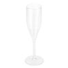 Alvinlite Stemmed Champagne Glasses, Clear Drinking Cups Wine Toasting Glass Cocktail Cups for Bar Wedding Anniversaries A Type view 1
