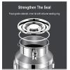 JCSKY Stainless Steel Milk Barrel, Airtight Containers Coffee Bucket Kitchen Storage Flour and Sugar Milk for Liquid Storage and Transporting,9L view 2