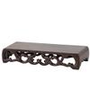 Oriental Furniture Decoration Display Stand Catalpa Wood Book Scroll Base view 1