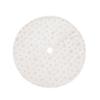 CH01 Faux Fur Christmas Tree Skirt White Plush Skirt for Merry Christmas Party Christmas Tree Decoration 90cm Snowflake Gold view 2