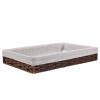 1pc Rattan Storage Basket Key Container Hand-woven Storage Basket Rattan Sundries Sundries Organizer Desktop Home Bin view 1