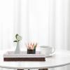 1pc Rattan Storage Basket Key Container Hand-woven Storage Basket Rattan Sundries Sundries Organizer Desktop Home Bin view 2