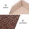 1pc Rattan Storage Basket Key Container Hand-woven Storage Basket Rattan Sundries Sundries Organizer Desktop Home Bin view 3