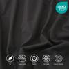 BISELINA Linen Sheet French Flax Flat Sheet Only 55% Euro Linen 45% Cotton Basic Style Solid Color Soft Breathable Farmhouse Top Sheet 1-Piece (King, Dark Grey) view 2