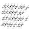 Beach Towel Clips Clamps Stainless Steel, Large Heavy Duty Quilt Clothespins Peg Clamps, Windproof Clips Clothes Pin Hanger for Laundry, Kitchen, Bathroom, Garden, School, Hospital, Outdoor 30PCS view 1