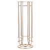 Coffee Capsule Holder, Iron Wire Coffee Pod Storage Rack Shelve Holding 18PCS Capsule Gold(Gold) view 1