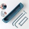 Dish Drying Rack for Kitchen Sink Telescopic Sink Shelf Soap Sponge Drain Rack Storage Basket Bag Faucet Holder Adjustable Bathroom Holder Sink Kitchen Accessory-A view 2