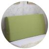 AYLYHD Bedside Back Cushions Removable Large Reading Pillow Sofa Bed Upholstered Headboard Soft Double Lumbar Support CushionCustom SizeThickness 10/12/15cm (Color : B-Green, Size : 120x50x10cm) view 1