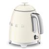 SMEG Mini 50's Retro Style 3 Cup Electric Kettle with Double Wall Anti Slip Base and Water Level Indicator (Cream) view 3