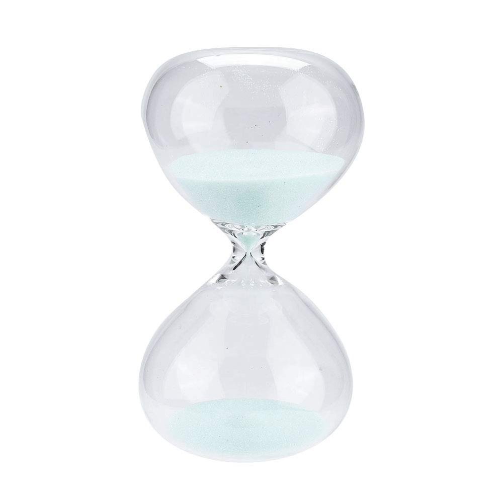 15 Minute Hourglass Sand Timer, Sand Timer with Cylinder-Shaped Hourglass for Home Desk Office Decor