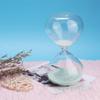 15 Minute Hourglass Sand Timer, Sand Timer with Cylinder-Shaped Hourglass for Home Desk Office Decor view 4