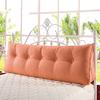 CAMZ Large Triangular Reading Pillow Twin Full Queen King Size, Linen Triangular Wedge Pillow Headboard Backrest Pillow Positioning Support Bolster Pillow for Day Bed & Bunk Lumbar Pad view 1